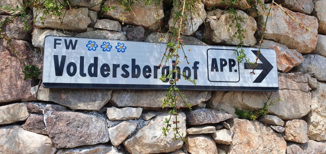Voldersberghof Apartment Cortaccia Exterior foto